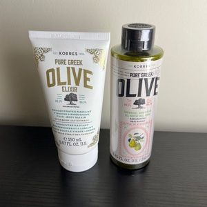 Korres Pure Greek Olive Oil Elixir and Shower Gel Set